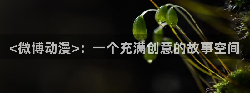 禁动漫天堂：<微博动漫>：一个充满创意的故事空间