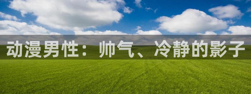 动漫天堂岛：动漫男性：帅气、冷静的影子